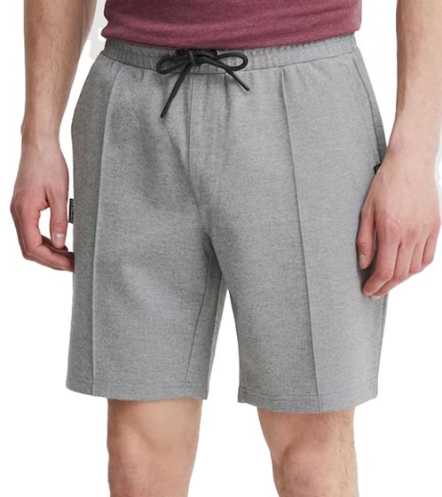 Bermuda molletonné 11 PROJECT Palamo pour homme, style chino 20716141 200275 Gris