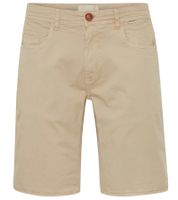 BLEND Woven Herren Baumwoll-Shorts kurze Bermuda mit Krempelsaum 20716713 161104 Beige BLEND Woven Herren Baumwoll-Shorts kurze Bermuda mit Krempelsaum 20716713 161104 Beige