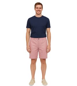 Bermuda chino décontracté Henry FQ1924 pour homme, short en coton, 21900629 132804, rose Bermuda chino décontracté Henry FQ1924 pour homme, short en coton, 21900629 132804, rose