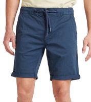 BLEND Herren Baumwoll-Shorts kurze Bermuda mit Krempelsaum und Gummibund 20716624 194024 Blau BLEND Herren Baumwoll-Shorts kurze Bermuda mit Krempelsaum und Gummibund 20716624 194024 Blau