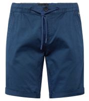 BLEND Herren Baumwoll-Shorts kurze Bermuda mit Krempelsaum und Gummibund 20716624 194024 Blau BLEND Herren Baumwoll-Shorts kurze Bermuda mit Krempelsaum und Gummibund 20716624 194024 Blau