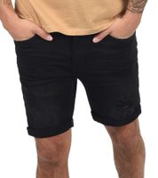 !SOLID Bermuda da uomo per il tempo libero, in denim, in cotone, 21104062 797002, nero !SOLID Bermuda da uomo per il tempo libero, in denim, in cotone, 21104062 797002, nero