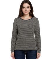 ALIFE AND KICKIN MaddieAK B Women's Sweatshirt, Cotton Pullover, Long-Sleeved Shirt, 42899356, Gray/White ALIFE AND KICKIN MaddieAK B Women's Sweatshirt, Cotton Pullover, Long-Sleeved Shirt, 42899356, Gray/White