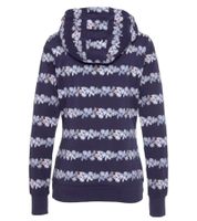 KangaROOS Women's Cotton Hoodie with Floral Ornaments 69913467 Blue KangaROOS Women's Cotton Hoodie with Floral Ornaments 69913467 Blue