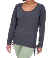 ALIFE AND KICKIN FarahAK A Women's Sweatshirt, Cotton Pullover, Long-Sleeved Shirt, 97053910, Gray/Blue