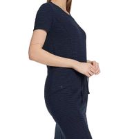 Robe d'été POLARINO pour femme, mini-robe, robe chemise élégante, robe de vacances, 24164953, bleu foncé Robe d'été POLARINO pour femme, mini-robe, robe chemise élégante, robe de vacances, 24164953, bleu foncé