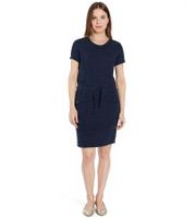 Robe d'été POLARINO pour femme, mini-robe, robe chemise élégante, robe de vacances, 24164953, bleu foncé Robe d'été POLARINO pour femme, mini-robe, robe chemise élégante, robe de vacances, 24164953, bleu foncé