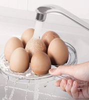 KRUPS Electric Egg Cooker for 7 Eggs, Kitchen Helper, Kitchen Utensil, 350 Watts, F2337010, White/Black KRUPS Electric Egg Cooker for 7 Eggs, Kitchen Helper, Kitchen Utensil, 350 Watts, F2337010, White/Black