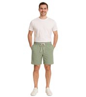 CASUAL FRIDAY Sigge Herren Freizeit-Bermuda Chino-Hose mit Gummibund Baumwoll-Shorts kurze Hose 20505130 in Grün oder Beige CASUAL FRIDAY Sigge Herren Freizeit-Bermuda Chino-Hose mit Gummibund Baumwoll-Shorts kurze Hose 20505130 in Grün oder Beige