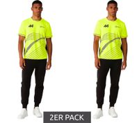 T-shirt a maniche corte da uomo Mercedes-Benz AMG Petronas F1 Lewis Hamilton, 701227120 001 Giallo Neon, confezione risparmio