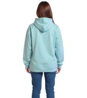 ZEGY Damen Hoodie schlichter Kapuzen-Pullover mit Kängurutasche Sweater 1082 Mint-Grün