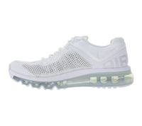 NIKE Air Max 2013 Kinder Sneaker Mädchen und Jungen Turnschuhe mit Air-Dämpfung 555426-101 Weiß/Silber
