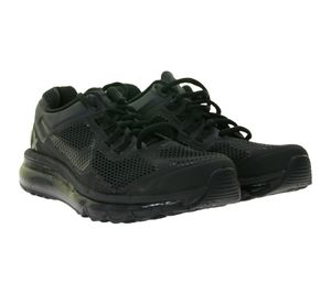 Baskets Nike Air Max 2013 pour fille et garçon avec coussin d'air (555426-010) noires Baskets Nike Air Max 2013 pour fille et garçon avec coussin d'air (555426-010) noires