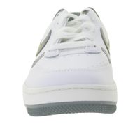 NIKE Gamma Force Women's Sneakers with Textured Overlays, Genuine Leather Shoes DX9176 109 White/Gray NIKE Gamma Force Women's Sneakers with Textured Overlays, Genuine Leather Shoes DX9176 109 White/Gray