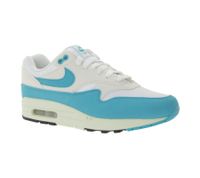 NIKE Air Max 1 Women's Genuine Leather Low-Top Sneakers DZ2628-107 White/Turquoise NIKE Air Max 1 Women's Genuine Leather Low-Top Sneakers DZ2628-107 White/Turquoise