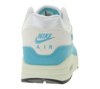 NIKE Air Max 1 Women's Genuine Leather Low-Top Sneakers DZ2628-107 White/Turquoise NIKE Air Max 1 Women's Genuine Leather Low-Top Sneakers DZ2628-107 White/Turquoise