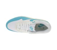 NIKE Air Max 1 Women's Genuine Leather Low-Top Sneakers DZ2628-107 White/Turquoise NIKE Air Max 1 Women's Genuine Leather Low-Top Sneakers DZ2628-107 White/Turquoise