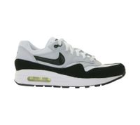 Baskets Nike Air Max 1 pour fille et garçon, cuir véritable, basses, DZ3307-106, blanc/noir