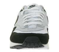 Baskets Nike Air Max 1 pour fille et garçon, cuir véritable, basses, DZ3307-106, blanc/noir