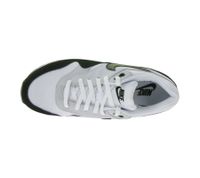 Baskets Nike Air Max 1 pour fille et garçon, cuir véritable, basses, DZ3307-106, blanc/noir