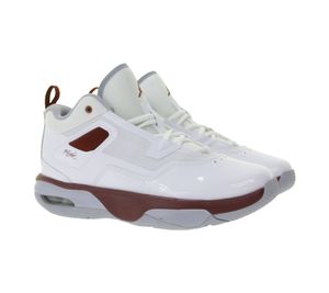 Baskets NIKE JORDAN Stay Loyal 3 pour Enfant, Chaussures de Basketball Basses en Cuir Véritable pour Fille et Garçon, FB9922-160, Blanc/Rouge Baskets NIKE JORDAN Stay Loyal 3 pour Enfant, Chaussures de Basketball Basses en Cuir Véritable pour Fille et Garçon, FB9922-160, Blanc/Rouge