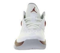 NIKE JORDAN Stay Loyal 3 - Zapatillas de baloncesto para niños y niñas, de piel auténtica, caña baja, FB9922-160, Blanco/Rojo