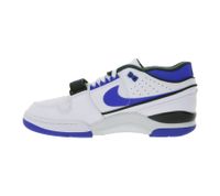 NIKE Alpha Force 88 Herren Basketball-Sneaker Echtleder Turnschuhe im Retro-Look FN6245 100 Weiß/Blau/Schwarz