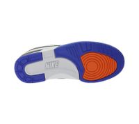 NIKE Alpha Force 88 Herren Basketball-Sneaker Echtleder Turnschuhe im Retro-Look FN6245 100 Weiß/Blau/Schwarz