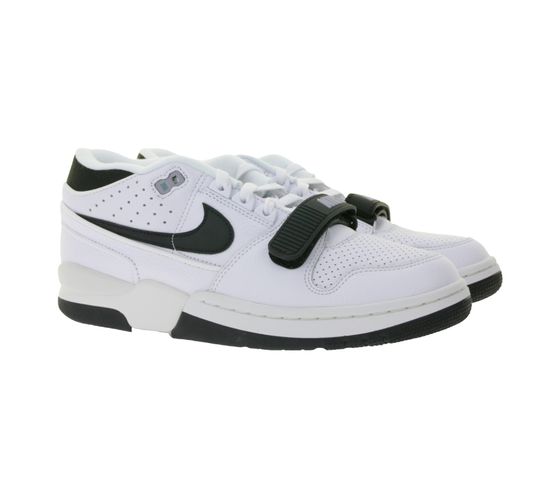 NIKE Alpha Force 88 Scarpe da basket da uomo in vera pelle, stile retrò, FN6245 100 Bianco/Nero