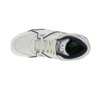 NIKE Air Flight 89 Low Men's Genuine Leather Basketball Sneakers Retro FQ8256-001 White/Beige/Blue