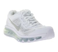 NIKE Air Max 2013 Men's Mesh Sneakers with Air Cushioning HF4884-100 White/Silver