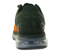 NIKE Air Max 2013 Herren Sneaker Mesh-Turnschuhe mit Air-Dämpfung HF4887-873 Schwarz/Rot/Orange