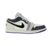 NIKE Air Jordan 1 Low Women's Genuine Leather Sneakers Basketball Sneakers HF5759-101 Black/White/Purple/Gray NIKE Air Jordan 1 Low Women's Genuine Leather Sneakers Basketball Sneakers HF5759-101 Black/White/Purple/Gray
