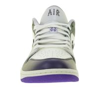 NIKE Air Jordan 1 Low Women's Genuine Leather Sneakers Basketball Sneakers HF5759-101 Black/White/Purple/Gray NIKE Air Jordan 1 Low Women's Genuine Leather Sneakers Basketball Sneakers HF5759-101 Black/White/Purple/Gray