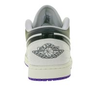 NIKE Air Jordan 1 Low Women's Genuine Leather Sneakers Basketball Sneakers HF5759-101 Black/White/Purple/Gray NIKE Air Jordan 1 Low Women's Genuine Leather Sneakers Basketball Sneakers HF5759-101 Black/White/Purple/Gray