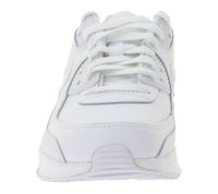 NIKE Air Max 90 Kinder Sneaker Mädchen und Jungen Turnschuhe mit Air-Dämpfung und Echtleder HF6358-102 Weiß/Silber
