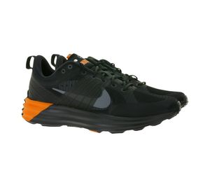 NIKE Lunar Roam Men's Mesh Sneakers with Lunar Foam Sole HJ8999-001 Black/Orange