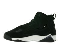 NIKE JORDAN True Flight Kinder Sneaker Mädchen und Jungen Echtleder Turnschuhe Mid-Top Basketball 343795-050 Schwarz