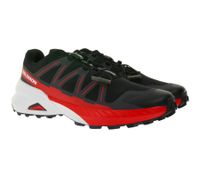 SALOMON Speedcross Peak M Herren Trailrunning-Schuhe mit Ortholite Sohle 10mm Sprengung 477901 30 Schwarz/Rot SALOMON Speedcross Peak M Herren Trailrunning-Schuhe mit Ortholite Sohle 10mm Sprengung 477901 30 Schwarz/Rot
