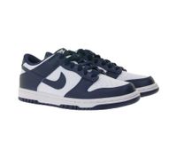 NIKE Dunk Low Kinder Sneaker Mädchen und Jungen Skater-Schuhe FB9109 116 Blau/Weiß