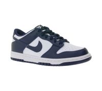 NIKE Dunk Low Kinder Sneaker Mädchen und Jungen Skater-Schuhe FB9109 116 Blau/Weiß