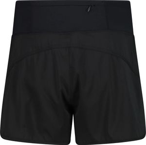 CMP Campagnolo Trail 2-in-1 Women's Sports Shorts with Dry-Function Running Pants, Black
