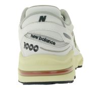 New Balance 1000 Sneakers Genuine Leather Shoes Women's and Men's Retro Shoes with ABZORB Cushioning M1000CB White/Beige/Red New Balance 1000 Sneakers Genuine Leather Shoes Women's and Men's Retro Shoes with ABZORB Cushioning M1000CB White/Beige/Red