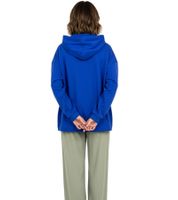 ZEGY Women's Hoodie with Bird Decorations Cotton Pullover Sweater 1074 Blue