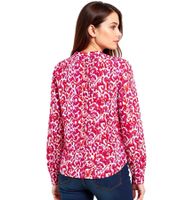 ZWILLINGSHERZ Mille Fleur Damen Sommer-Bluse Tunika-Shirt mit Knöpfen 33104-1 Pink/Rot/Lila/Weiß ZWILLINGSHERZ Mille Fleur Damen Sommer-Bluse Tunika-Shirt mit Knöpfen 33104-1 Pink/Rot/Lila/Weiß