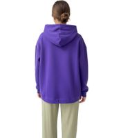 ZEGY Women's Hoodie Hooded Sweater with Bird Decorations Cotton Sweater 1074 Purple