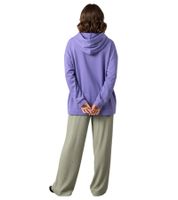 ZEGY Women's Hoodie Hooded Sweater with Bird Decorations Cotton Sweater 1074 Purple