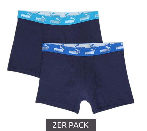 2-pack PUMA Everyday Basic Boxer Men's Boxer Shorts Cotton Underwear 701232894 009 Blue