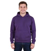 European League of Football Blank Men's Hoodie with Kangaroo Pocket, Cotton Pullover in Purple, Blue, Red, White, Gray, or Black European League of Football Blank Men's Hoodie with Kangaroo Pocket, Cotton Pullover in Purple, Blue, Red, White, Gray, or Black