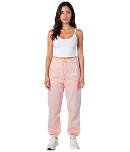 ZEGY Women's Jogging Pants, Comfortable Sweatpants with Side Pockets, Cotton Pants, 1063 Pink